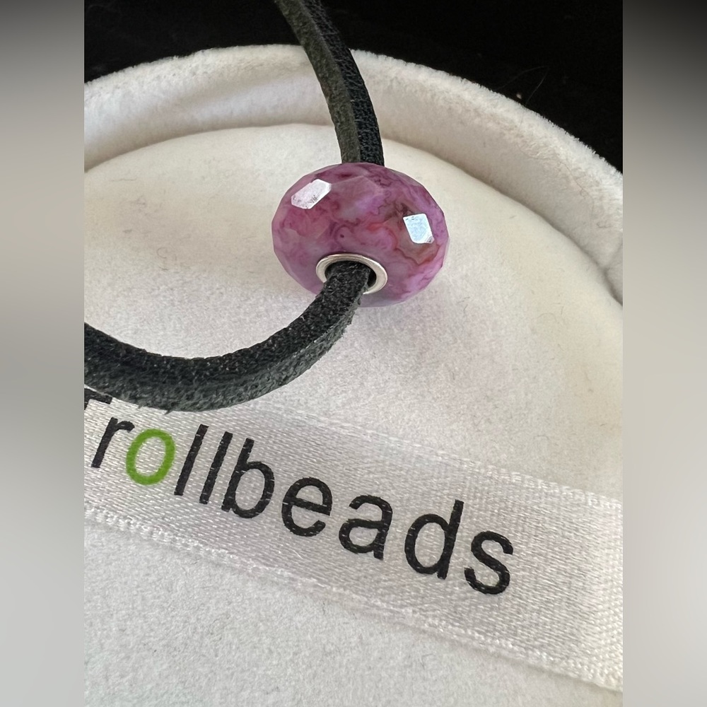 SOLD Trollbeads Crazy Lace Agate *Faceted~USA 2010 Ltd Edition 2010 Rare NWOT